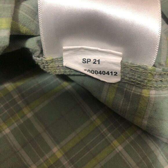 Carhartt  Rugged Flex Relaxed Fit Button Up S/S Shirt Plaid Men's Sz XLT - Picture 5 of 6